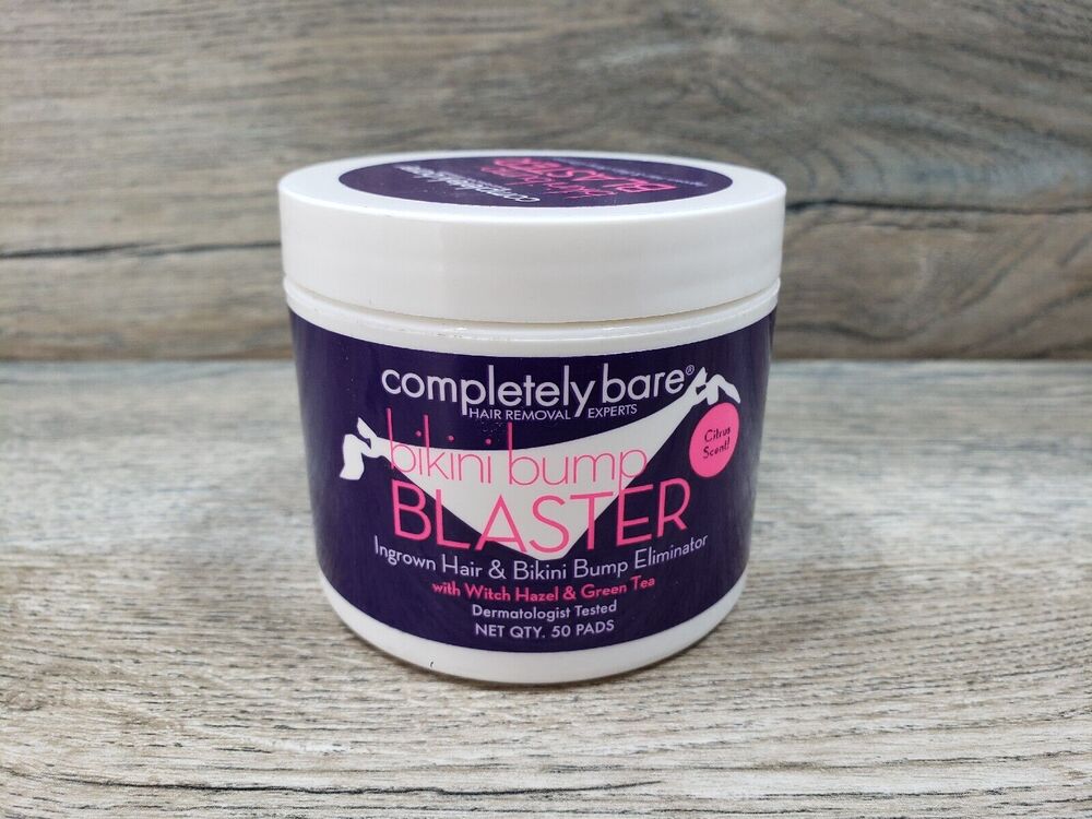 Completely Bare Bikini Bump BLASTER Ingrown Hair Bikini Bump Eliminator